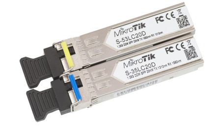 [S-3553LC20D] MIKROTIK TRANSCEPTOR SFP - SM PAR (S-3553LC20D)