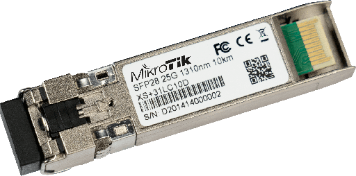 [XS+31LC10D] MIKROTIK TRANSCEPTOR SFP+ - SM - SFP28 (XS+31LC10D)