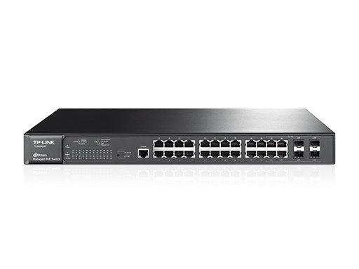 [TL-SG2428P] TP Link switch poe+ - 24p giga + 4sfp (rm) (250w max)(tl-sg2428p)