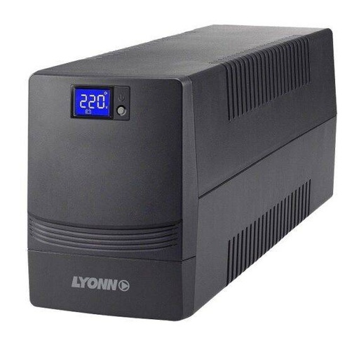 [DESIRE 500 LED] Lyonn ctb UPS - interactiva 500va - 1:1 - tower - display lcd (desire 500 led)