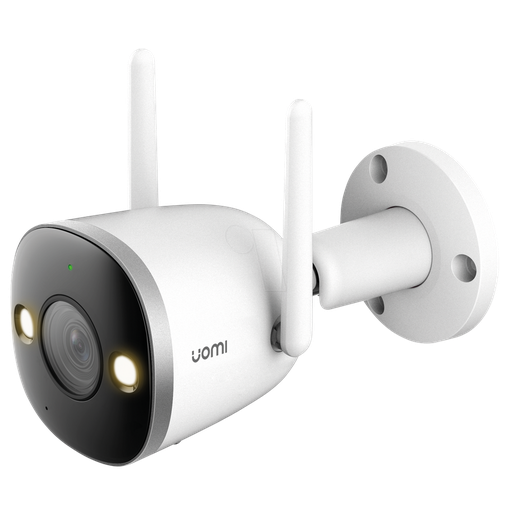 [IPC-F42FEP] Cámara IMOU WiFi 4Mp Full Color con visión nocturna de 30m, CMOS 1/2,8", lente fijo 2,8 mm, H.265/H.264, audio bidireccional, campo de visión: 108°(H), 56°(V), 128°(P), SIRENA de 110 dB, IP67 