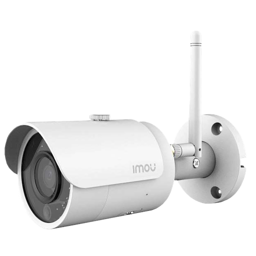 [IPC-F52MIP] Cámara IMOU Bullet Pro WiFi 5Mp con visión nocturna de 30m, CMOS 1/2,7", lente fijo 3,6 mm, H.265, micrófono incorporado, campo de visión: 90°(H), 45°(V), 107°(P), IP67 
