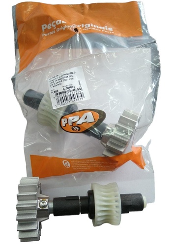 SUBCONJUNTO EJE PRINCIPAL DZ RIO 1/4 ANALOGICA ENG. Z18 ALUMINIO (RED. 1:23) - MONTADO