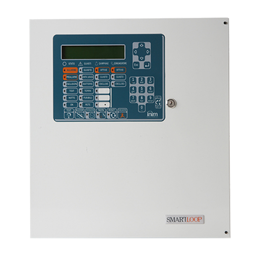 [SmartLoop2080-GF] Panel de incendio inteligente de 2 lazos (incluye fuente) (SmartLoop2080-GF )