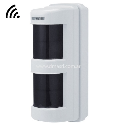 [TX-114FR] DETECTOR PIR EXTERIOR 180º APTO WLSS 2 CABEZALES TAKEX TX-114FR