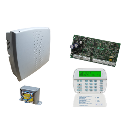 [PC1832-5500] Kit de central (PC1832-5500) de 8 zonas, expandible a 32, gabinete y trafo 