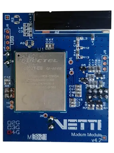 Smart módulo GPRS/4G VETTI
