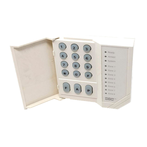 [PC1555RKZ] Teclado remoto auxiliar de LEDS de 8 zonas PowerSeries - PC1555RKZ