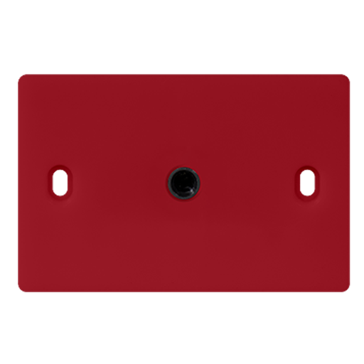 Toma jack para la conexión del teléfono de emergencia color rojo