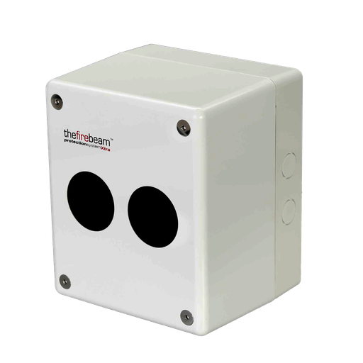 Barrera de humo por reflejado de hasta 70 m y alineación motorizada con programación por bluetooth **