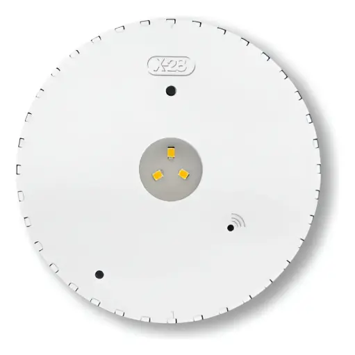 Detector De Humo Sensor Temperatura Ds 196-mpxh X-28 Alarmas Blanco