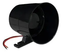 sirena corneta negra