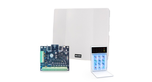 Alarma Garnet con teclado G-LED732, 32 Z, 2 part. (sin comunicador 
telefónico). PC-732G-LED 