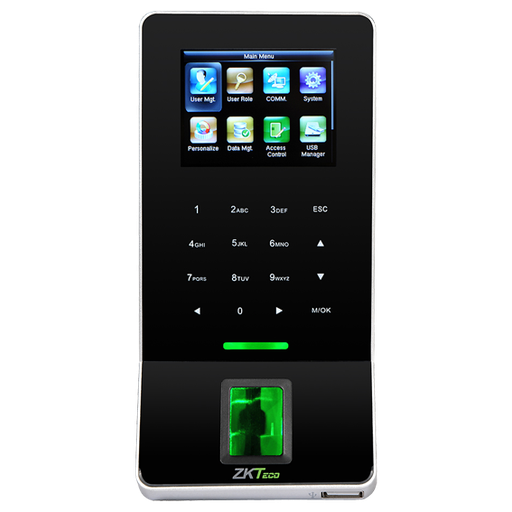 [F22-ZLM60-ID] Terminal biométrica ultradelgada para control de acceso y gestión de asistencia RFID