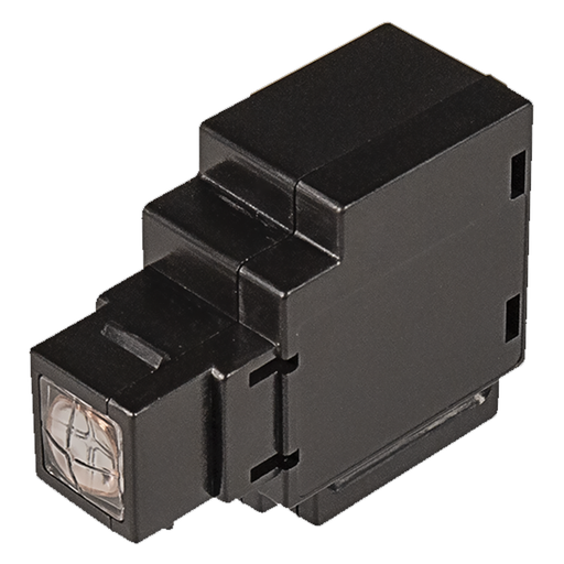 [NBY-KB] Lector empotrable en BUS equipado con 1 terminal y enganche universal keystone. Color blanco