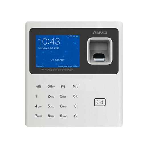 [W1 Pro] Control de tiempo y asistencia biométrico por huella dactilar, RFID y PIN