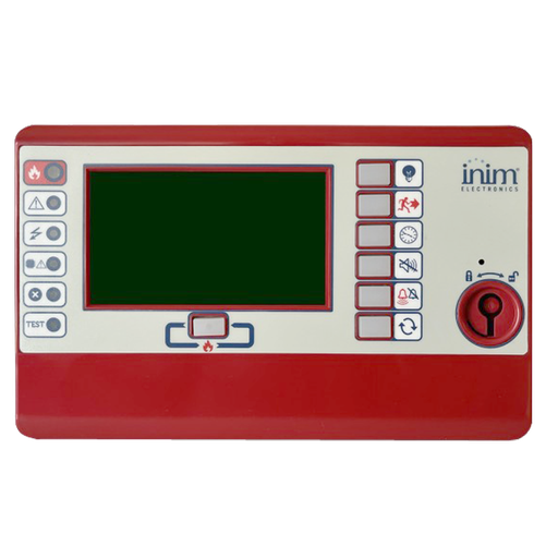 [PREVIDIA-C-REPR] Teclado remoto de plástico color rojo con pantalla color para centrales Previdia Compact y Previdia Max (PREVIDIA-C-REPR )