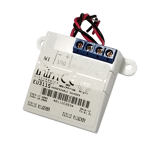 Micro módulo direccionable para sirena