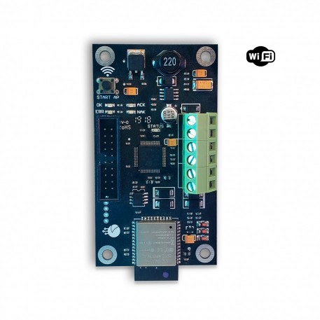 Comunicador IP WiFi Garnet. Compatible con 
Garnet Control. IP-500G 