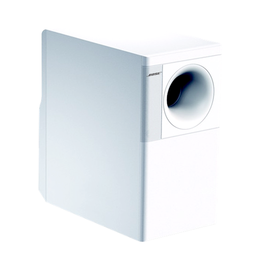 Subwoofer de superficie blanco