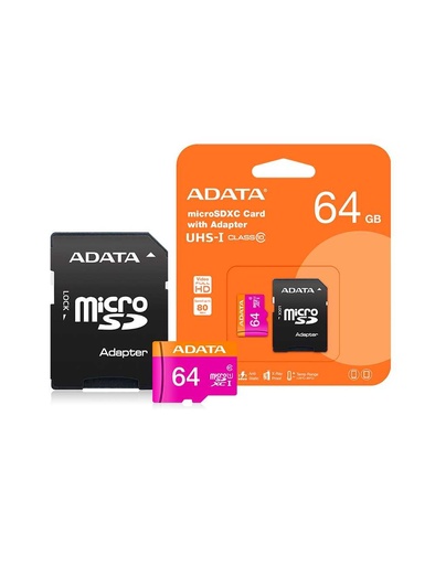 Memoria Microsd 64 Gb Adata Ush-I Class10