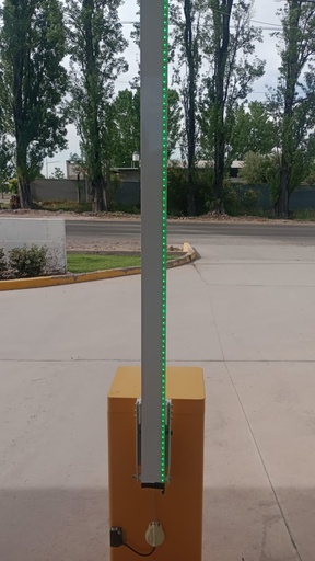 Accesorio para Barrera Vehicular, Brazo led de 3 metros 