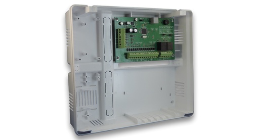 Módulo de control de accesos para dos 
puertas Garnet. Incluye gabinete. CP-4000B 