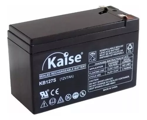 [ENBTZZKAI00001] KB1270S BATERIA 12V 7AH KAISE