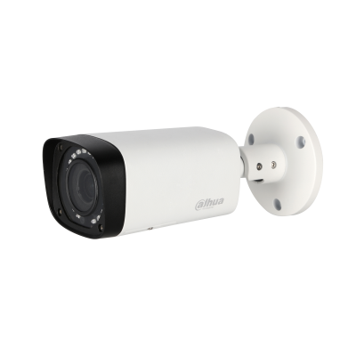 [DH-HAC-HFW1100RP-VF-IRE6-27135-S3] Cámara Bullet HDCVI de 1Mp 720P con IR 60 m, CMOS 1/2,9", Lente varifocal de 2,7 mm~13,5 mm, IP67, carcasa de aluminio